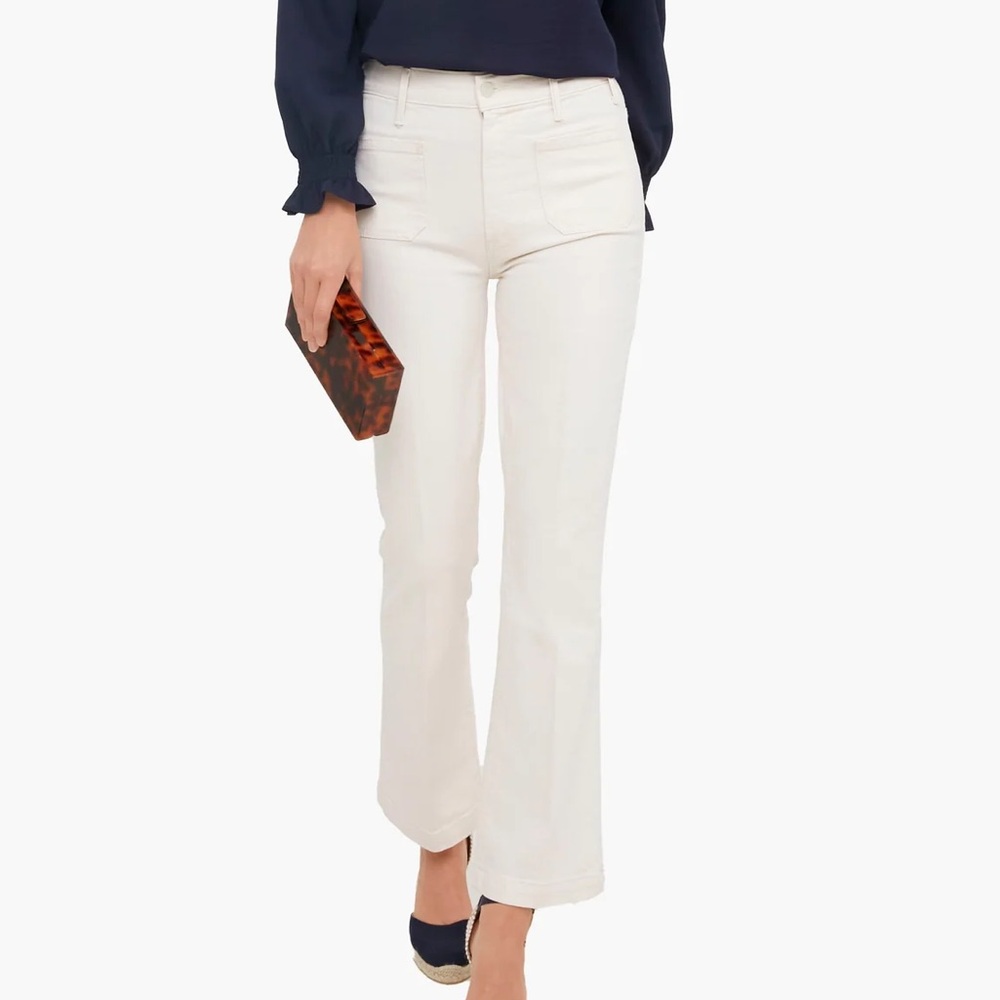 Mother The Hustler Patch Pocket Flood Jeans